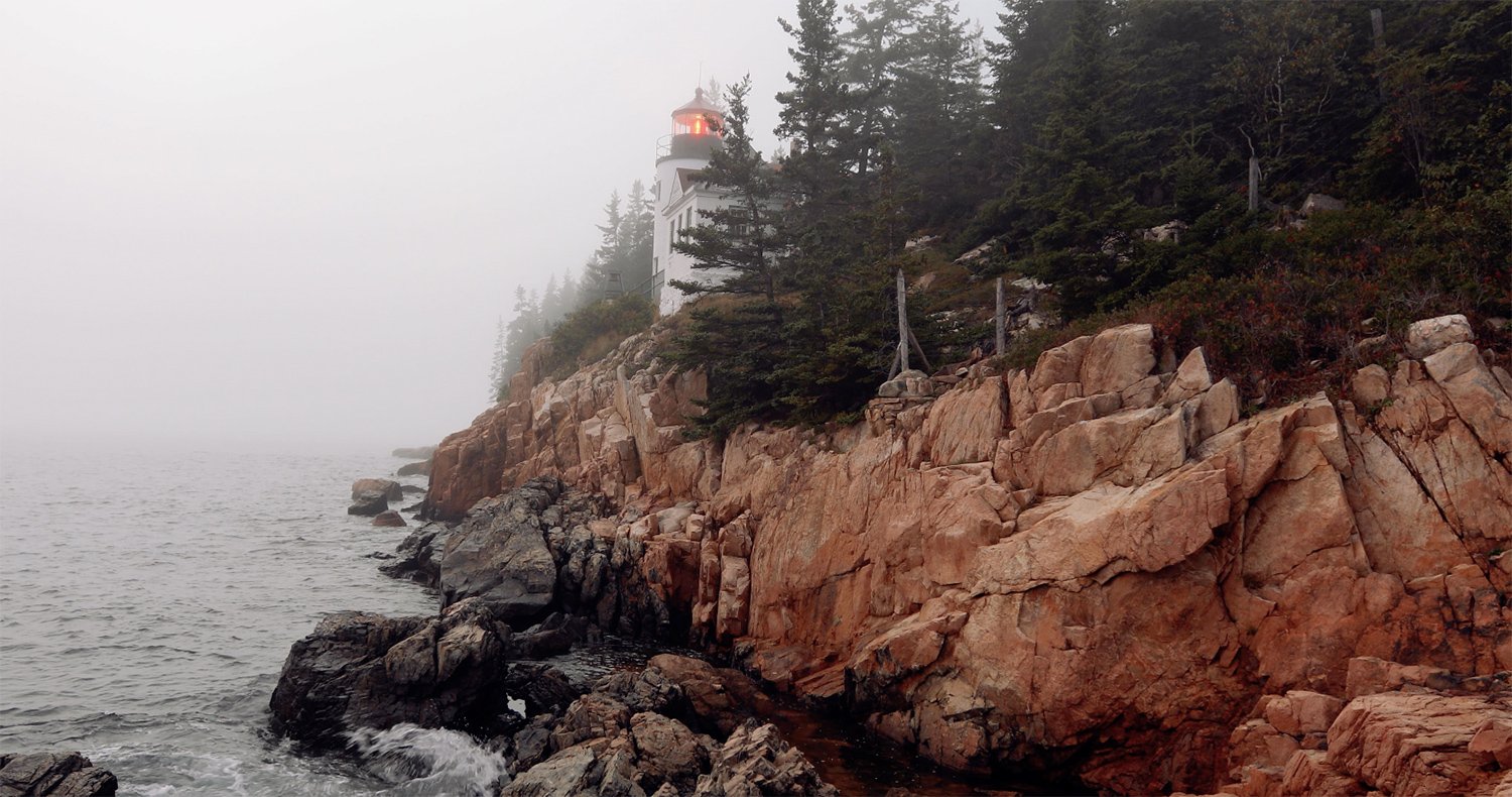 Acadia National Park Lighthouse Royalty Free Stock Video   AcadiaNationalParkLighthouseLarge 