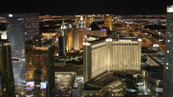 Las Vegas Sunrise 4k
